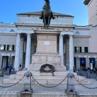 Photo taken at Teatro Carlo Felice by Baltazar S. on 4/15/2022