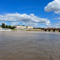 Photo taken at Pont de Pierre by Baltazar S. on 7/30/2022