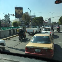 Photo taken at Insurgentes Sur y Viaducto by Jorge C. on 1/27/2017