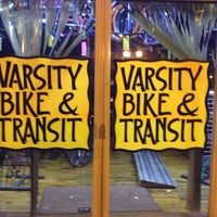 Photo taken at Varsity Bike&amp;amp;Transit by Kurt F. on 10/12/2015