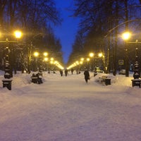 Photo taken at Аллея Победы by Danil Z. on 2/1/2020