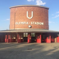 Photo taken at U Olympia-Stadion by Danil Z. on 6/21/2019