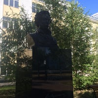 Photo taken at Памятник А.С.Пушкину by Danil Z. on 8/7/2016