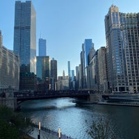 Photo taken at Wolf Point Chicago River by Arvind R. on 10/24/2023