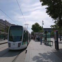 Photo taken at Station Porte de Versailles [T2,T3a] by Velizar G. on 5/15/2022