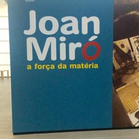 Photo taken at Joan Miró: a força da matéria by Weuler G. on 7/26/2015