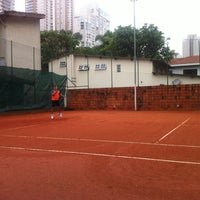 Photo taken at Brooklin Tennis by Adriano P. on 1/27/2013