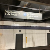 Photo taken at MTA Subway - 7th Ave (B/D/E) by Angela K. on 4/24/2024
