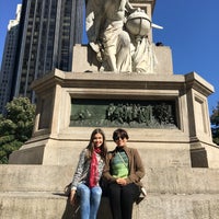 Photo taken at Columbus Circle by Lucyara D. on 10/15/2016