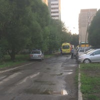 Photo taken at Черепанова 24 by Аня С. on 7/13/2016
