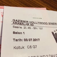 Photo taken at Hollywood Sinemaları by Selim K. on 7/3/2017