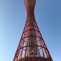 Photo taken at Kobe Port Tower by Nobuyuki K. on 10/3/2021