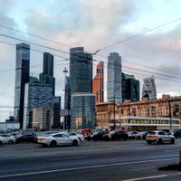 Photo taken at Остановка «Метро Кутузовская» by Sergey I. on 3/16/2018