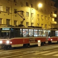 Photo taken at Poštovská (tram) by Pavel T. H. on 12/2/2015
