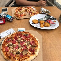 Photo taken at Domino&amp;#39;s Pizza by Yasemin İ. on 6/15/2018