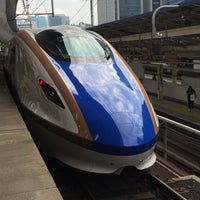 Photo taken at Shinkansen Platforms by eva_ s. on 9/25/2016