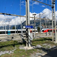 Photo taken at Bahnhof Sargans by YUKI N. on 9/11/2022