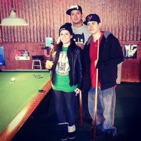 Photo taken at Slick Willies Family Pool Hall by Luisa T. on 1/31/2013