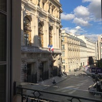 Photo taken at Hôtel La Maison Favart by Angela M. on 4/26/2019