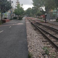 Photo taken at Parque Lineal Ferrocarril De Cuernavaca by Vanya G. on 6/28/2019