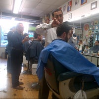 Photo taken at Modern Barber Shop by Jocelyn G. on 11/17/2012
