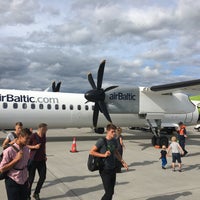 Photo taken at Riga International Airport (RIX) by Tyler E. on 7/7/2016
