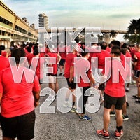 Photo taken at Nike We Run SG 2013 by Wolfgang J. Pereira on 11/3/2013