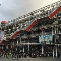 Photo taken at Pompidou Centre – National Museum of Modern Art by Cathy Q. on 2/7/2016