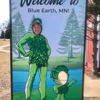 Photo taken at Jolly Green Giant Statue by Debbie E. on 3/27/2022