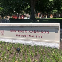 Photo taken at Benjamin Harrison Presidential Home by Debbie E. on 7/12/2022
