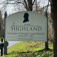 Photo taken at James Monroe&amp;#39;s Highland by Debbie E. on 4/1/2023