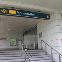 Photo taken at Mountbatten MRT Station (CC7) by Pauline C. on 4/11/2013