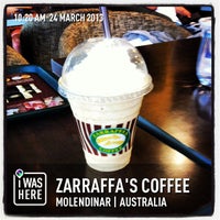 Photo taken at Zarraffa&amp;#39;s Coffee by Rodney O. on 3/24/2013