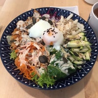 Photo taken at Korean Food Stories by Frederic M. on 5/18/2018