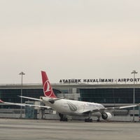 Photo taken at Istanbul Atatürk Airport (ISL) by Erdem D. on 3/22/2020