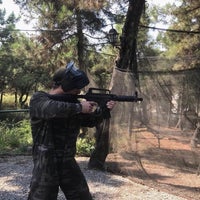 Photo taken at Natura Paintball by Yavuz Selim Ketenci on 9/17/2018