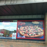 Photo taken at Domino&amp;#39;s Pizza by Jennifer D. on 3/21/2013
