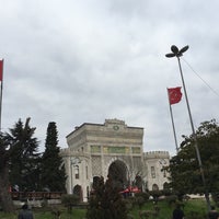 Photo taken at Beyazıt Square by Mustafa A. on 12/12/2015