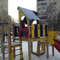 Photo taken at Детская Площадка у Универбыта by Дмитрий Б. on 1/19/2013