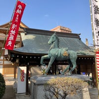 Photo taken at Kushida Shrine by ひで ひ. on 4/4/2024