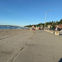 Photo taken at Alki Beach Park by Scooter on 8/17/2023