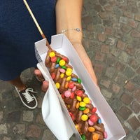 Photo taken at Go.fre | Belgian Waffles on a Stick by Leonard G. on 7/27/2016