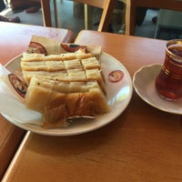 Photo taken at Meşhur Rumeli Hisar Börekçisi by Bilal A. on 6/30/2018
