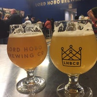 Photo taken at Lord Hobo Brewing Company by Julia S. on 9/2/2017