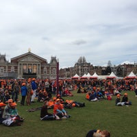 Photo taken at Museumplein by Joep on 4/30/2013