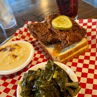 Photo taken at Rocky&amp;#39;s Hot Chicken Shack by dean c. on 12/6/2020