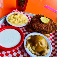 Photo taken at Rocky&amp;#39;s Hot Chicken Shack by dean c. on 12/15/2020