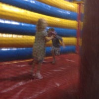 Photo taken at Pump It Up by Christa C. on 7/13/2014