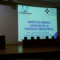 Photo taken at Hospital General de México - Auditorio Abraham Ayala by Tania M. on 11/30/2016