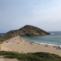 Photo taken at Playa Sa Mesquida by John X. on 8/16/2021